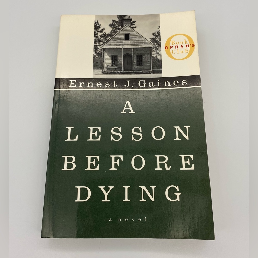 Paperback A Lesson Before Dying Novel Book